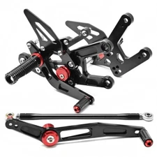 For Yamaha YZF-R6 2006-2016 Motorcycle Rearsets Racing Rider Footrest Sets