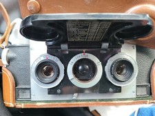 David White Stereo Realist 3-D Camera 35 mm F:3.5 Not Tested Lens Filters, Case