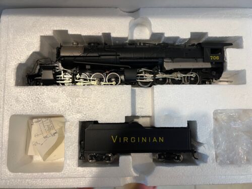 VIRGINIAN (vgn)Powerhouse Oriental Limited HO USRA 2-8-8-2 #8068  Brass model  - Picture 1 of 19