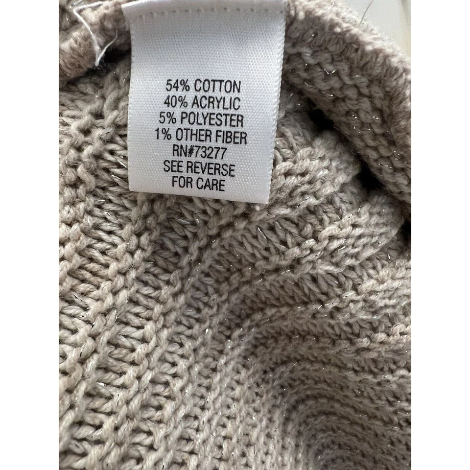 Maxi Cárdigan APT 9 3x Gris Plateado Metálico Foto 4 de 4