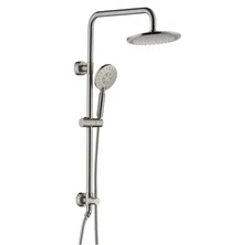 Rain shower head & height adjustable handheld shower head Set BSB2510-02