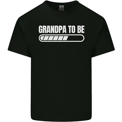 Großvater zu Werden Neugeborenes Baby Großeltern Herren Baumwolle Maglietta Top