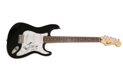 Tokio Hotel Band Signed Autograph Fender Guitar x3 Tom Kaulitz