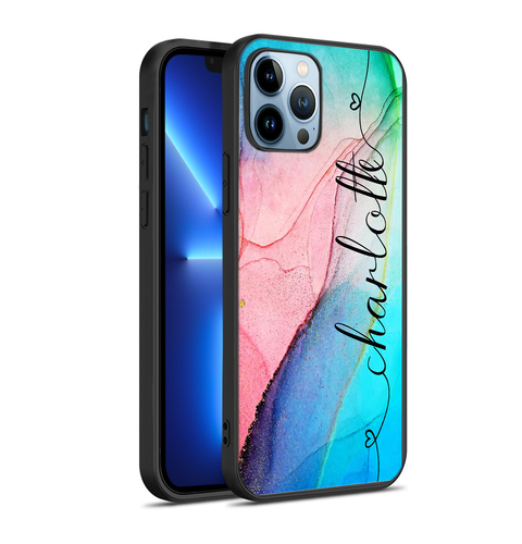 Personalised Marble Print Case For iPhone 16e 15 14 Pro Max 13 12 Soft TPU Cover - Zdjęcie 48 z 96
