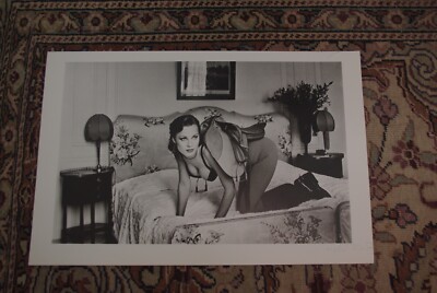 Helmut Newton , Saddle I , Paris , 1976 Special Collection Signed