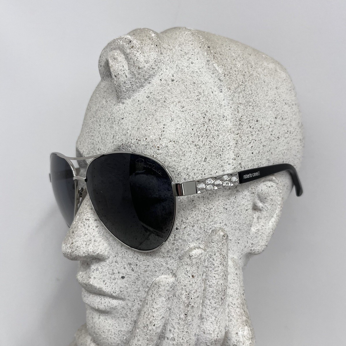 Roberto Cavalli sunglasses in amazing condition. ROBERTO CAVALLI Sunglasses Acqua 781S 87W Bright Blue With  main image 3