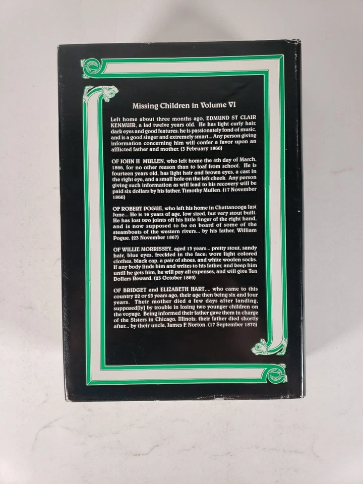 The Search for Missing Friends : Irish Immigrant Advertisements Volume 6, 1997 - Image 2 of 4