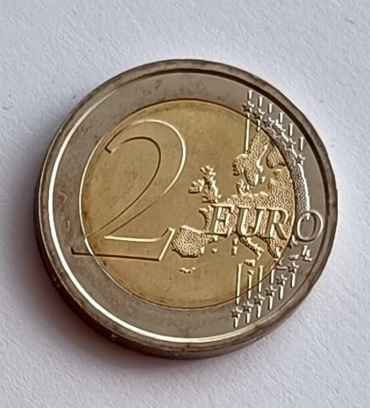 SAN MARINO 2021, 2 EUROS.  NON CIRCULAIRE - Photo 2/2