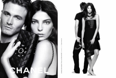 2006 Chanel Karl Lagerfeld Daria Werbowy 2-page MAGAZINE AD | eBay