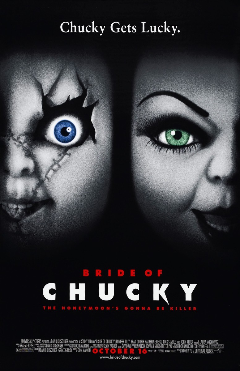 Bride Of Chucky movie poster : 11 x 17 inches - Child's Play