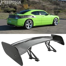 For 2006-2011 Dodge Charger Gloss Black 46" Rear Trunk Spoiler GT Racing Wing