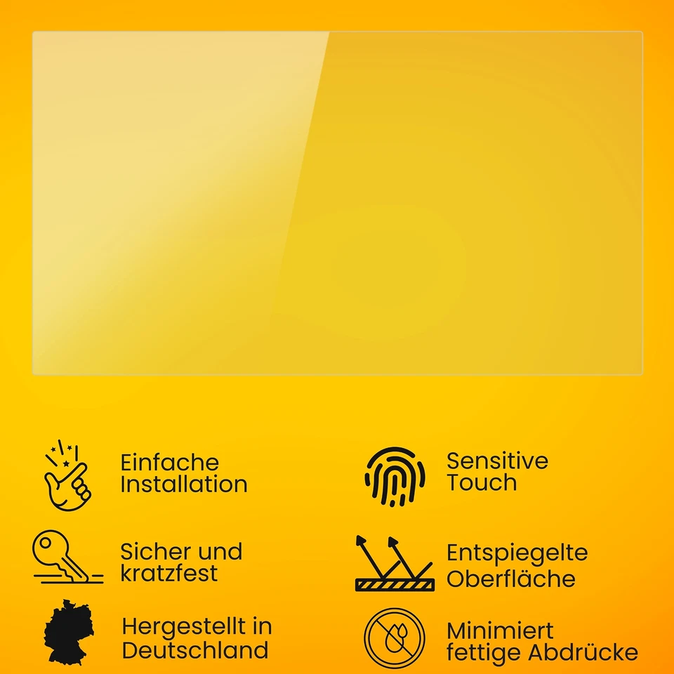 atFoliX 2x Displayfolie für Zebra XSlate B10 Schutzfolie matt&stoßfest Folie - Bild 3 von 4