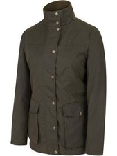 Hoggs Of Fife - Ladies Waterproof Wax Jacket / Caledonia Ladies Waxed Coat