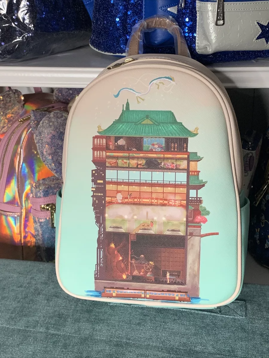 Mini sac a dos Loungefly Spirited Away Studio Ghibli neuf avec etiquettes