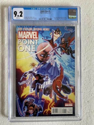 MARVEL POINT ONE #1 - CGC 9.2 - 1ST SAM ALEXANDER NOVA - 2012