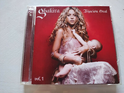 SHAKIRA Saugnapf-Halterung Oral Vol 1 2005 Epic Spain Edition - CD Am
