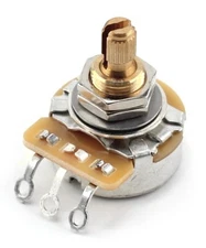 1x TAOT Custom CTS 525K Pot 3/8” Short Split Shaft Audio Taper 5% Tolerance