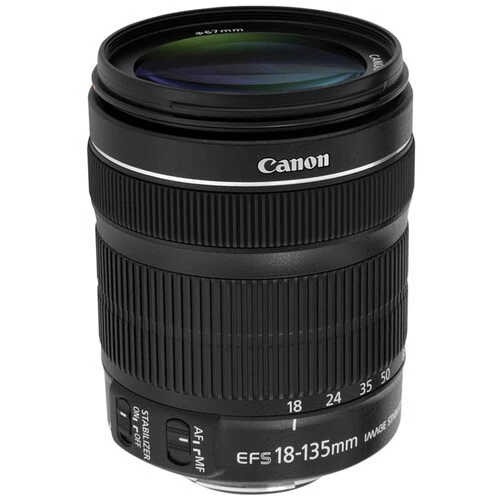 Canon EF-S 18-135mm F/3.5-5.6 IS STM Zoom Lens for DSLR Camera - Open Box - Picture 5 of 6