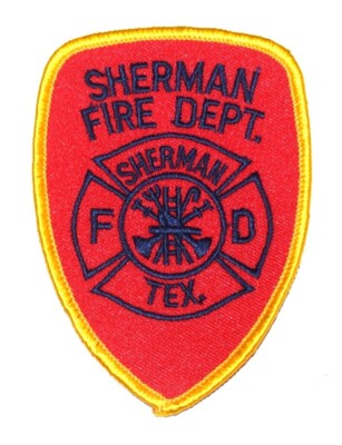 SHERMAN TEXAS TX Fire Patch EMS Rescue Public Safety 4  