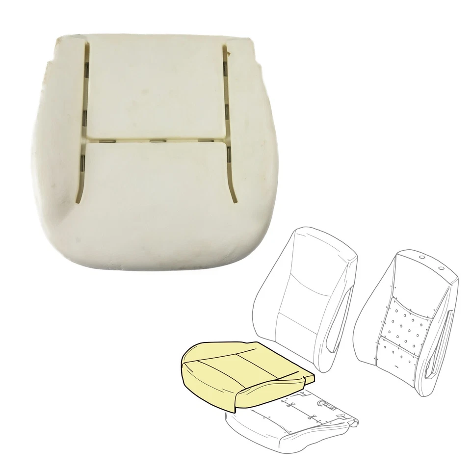 ALMOHADILLA ASIENTO ESPUMA COCHE PEUGEOT PARTNER 1997-2008 Foto 2 de 4