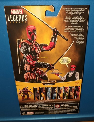 MARVEL LEGENDS DEADPOOL X-MEN Juggernaut BAF 2016 MIB - Picture 2 of 2