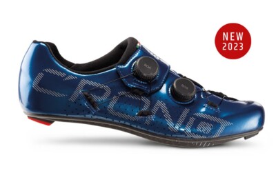 CRONO CR1 Carbon candy blue road bicycle cycling shoes carbon sole