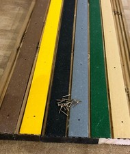 GRP Anti Slip Decking Strips 5 pieces x 1000mm Free Drilling and Screws 