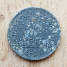 10 Pfennig M&uuml;nze 1920 Deutsches Reich