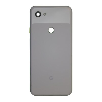 Back Plastic for Google Pixel 3a XL Purple Green Button Premium Replacement