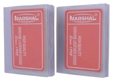 USA Made 2 Trifold Bifold Plastic Card Picture Holder Wallet Inserts 12 Pages