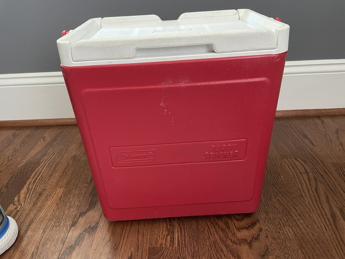 テント/タープ Coleman - Coleman partystacker Coleman Cooler, Party Stacker, Red, 24 Cans Same-Day
