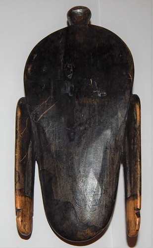 alte afrikanische MASKE KENIA ca. 50 Jahre alt 21 cm Höhe 295 Gramm - Bild 3 von 3