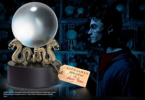 HARRY POTTER COLLECTOR PROPHECY ORB CRYSTAL BALL GLOBE SNAKE SERPENT NEW