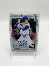 2020 Bowman Chrome Mega Box Chrome Mojo Auto Niko Hulsizer #BMA-NH Rays