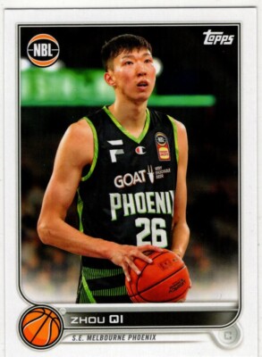 2022 Topps Basketball Zhou Qi No. 77 S.E. Melbourne Phoenix