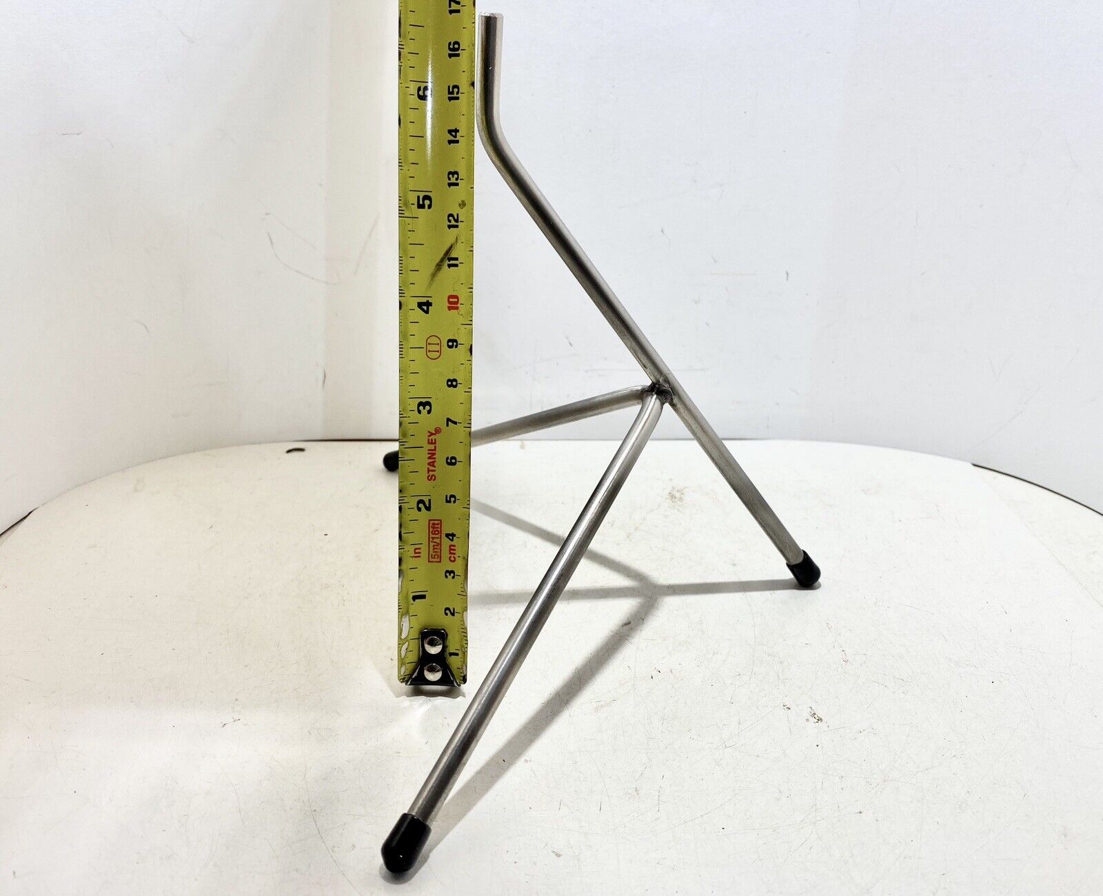Aircraft Desk display model Stainless Steel Tripod stand 6.5”