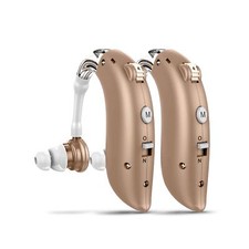High-Performance Hearing Aids for Seniors Severe Hearing Loss, Pair Recharg...