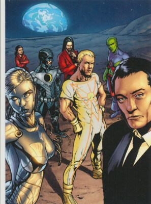 #49 STORMWATCH 2012 Cryptozoic DC The New 52 APOLLO MIDNIGHTER