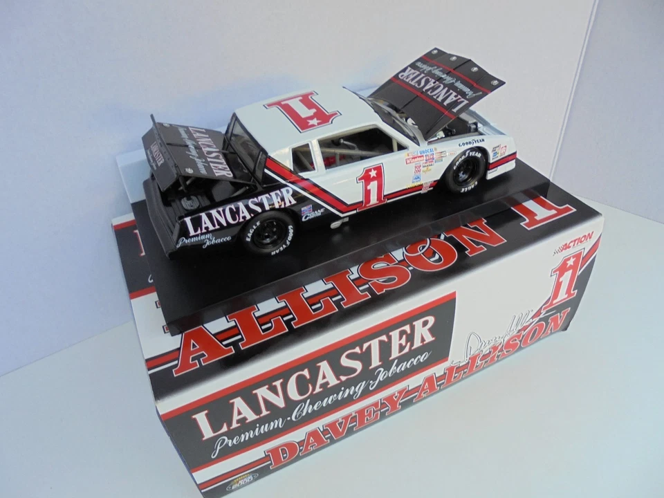 Davey Allison #1 Lancaster Premium Chewing Tobacco Action 1985 MC Nascar Diecast Foto 3 de 4