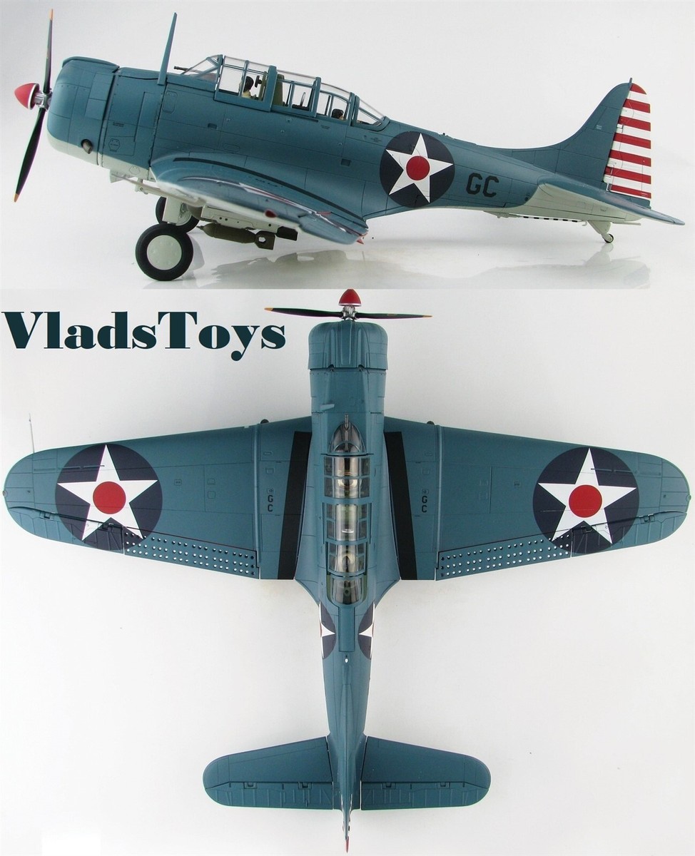 Hobby Master 1:32 SBD-2 Dauntless Black GC Howard Young Pearl