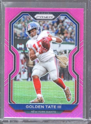GOLDEN TATE 2020 Panini Prizm PINK #162 Seahawks GIANTS | eBay