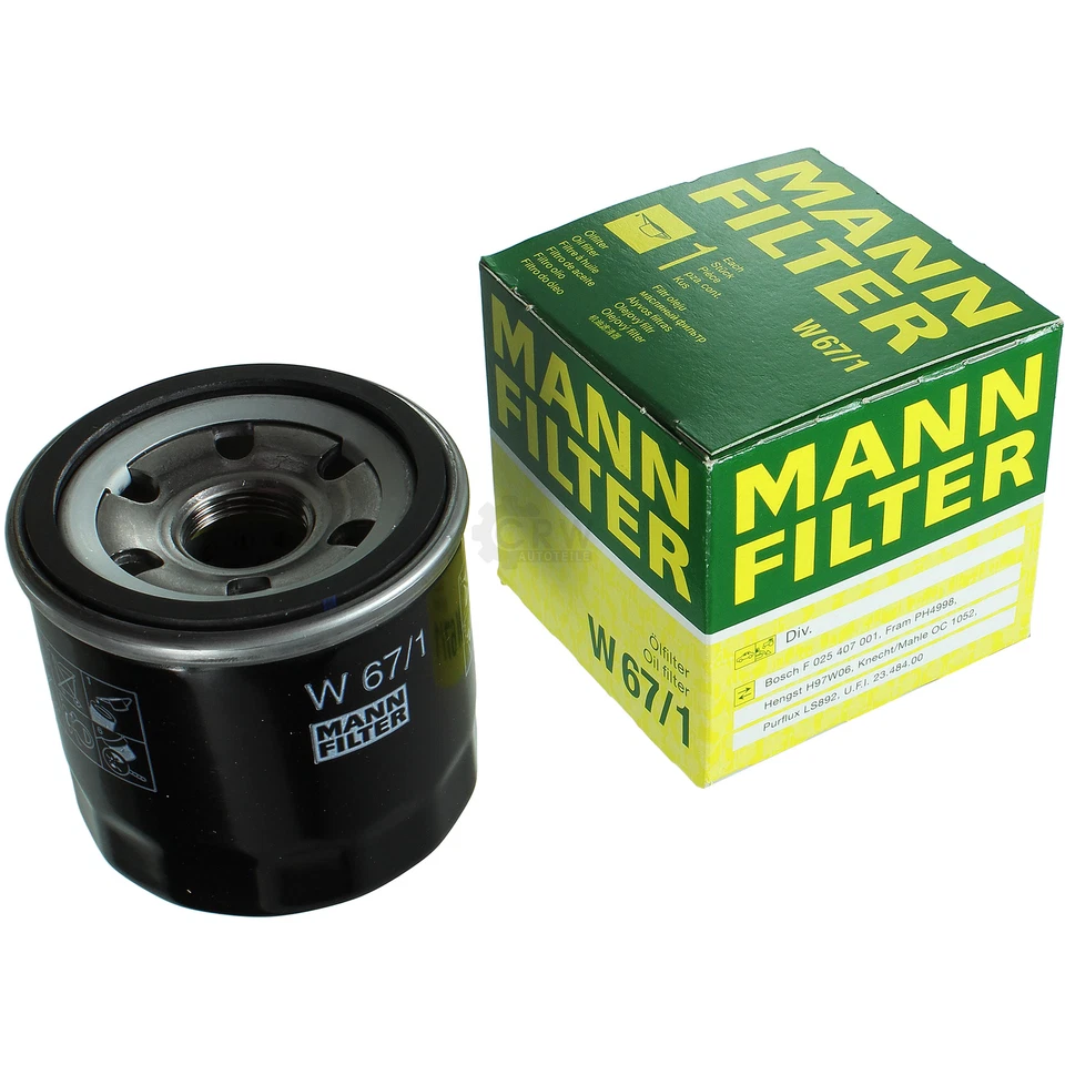 MANN-FILTER  für Nissan Tiida Stufenheck SC11X 1.8 1.6 Note E11 NE11 K12 160 SR - Bild 2 von 4