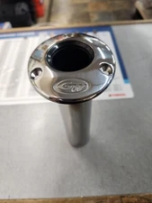 GRADY WHITE OEM  GUNWALE MOUNT STRAIGHT ROD HOLDER "ZERO" DEGREE