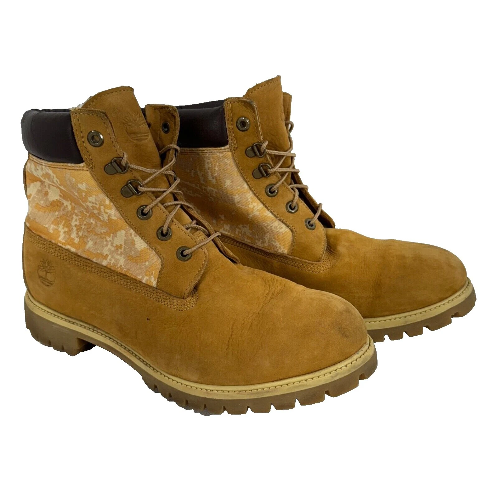 Timberland Camouflage Brown Boots for Men