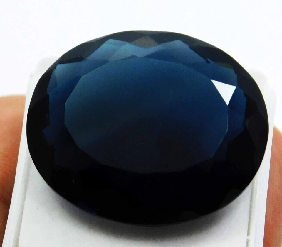 Large Blue Tanzanite Oval Cut 82.95 Ct. AAA+ Loose Gemstone for Ring & Pendant - Image 2 of 4