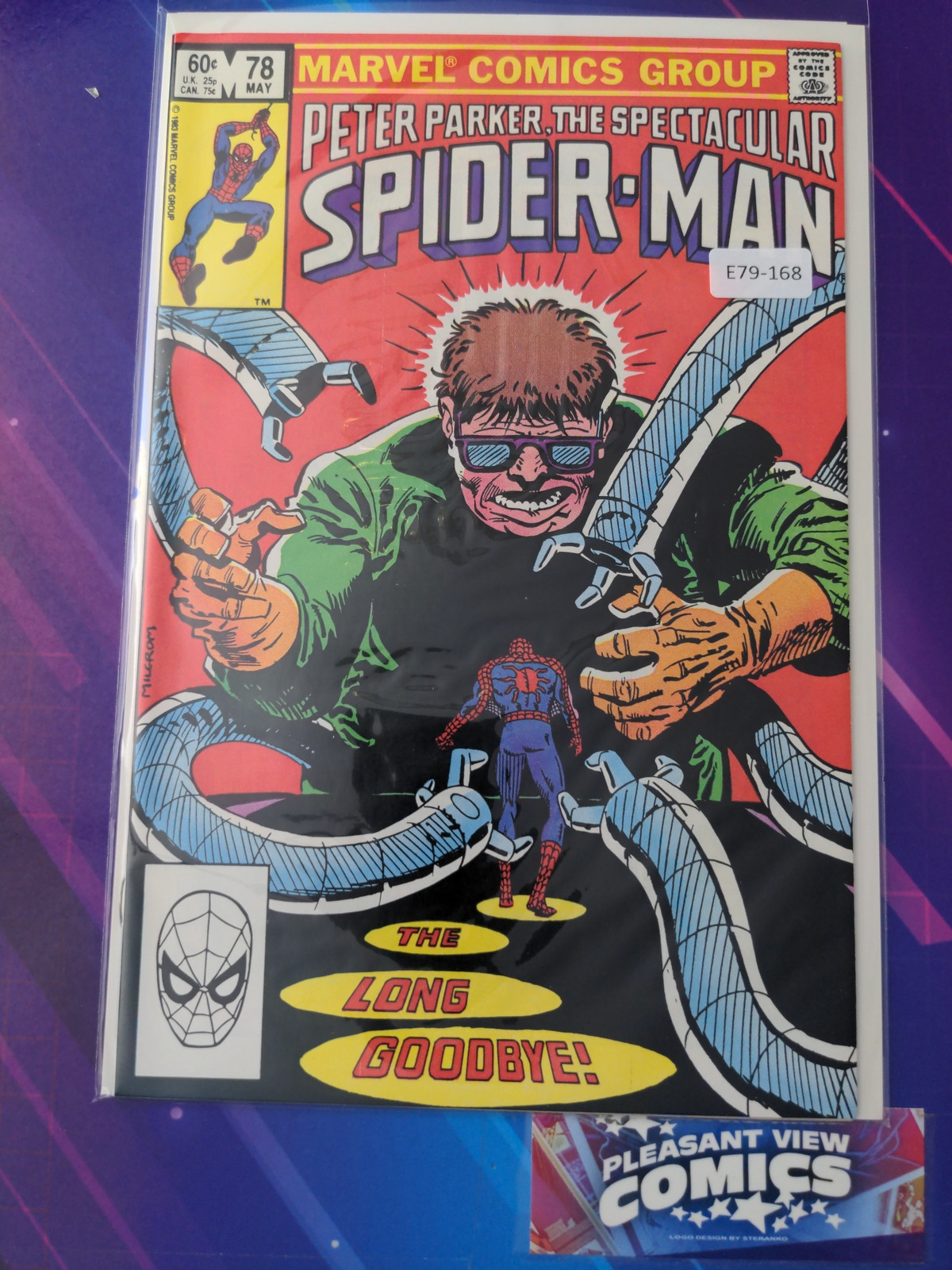 SPECTACULAR SPIDER-MAN #78 VOL. 1 HIGH GRADE MARVEL COMIC BOOK E79-168
