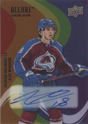 2022-23 Upper Deck Allure Autographs Full Rainbow - Alex NEWHOOK