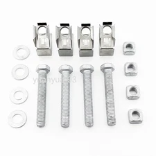 4PCS Exhaust Flange Hardware Kit Fit for Dodge Durango 2004-2024 Jeep Wrangler