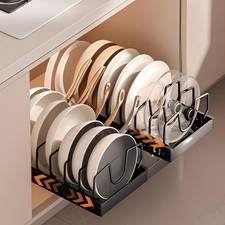 Deckel und Pfannenhalter Topfdeckelhalter Pfa...