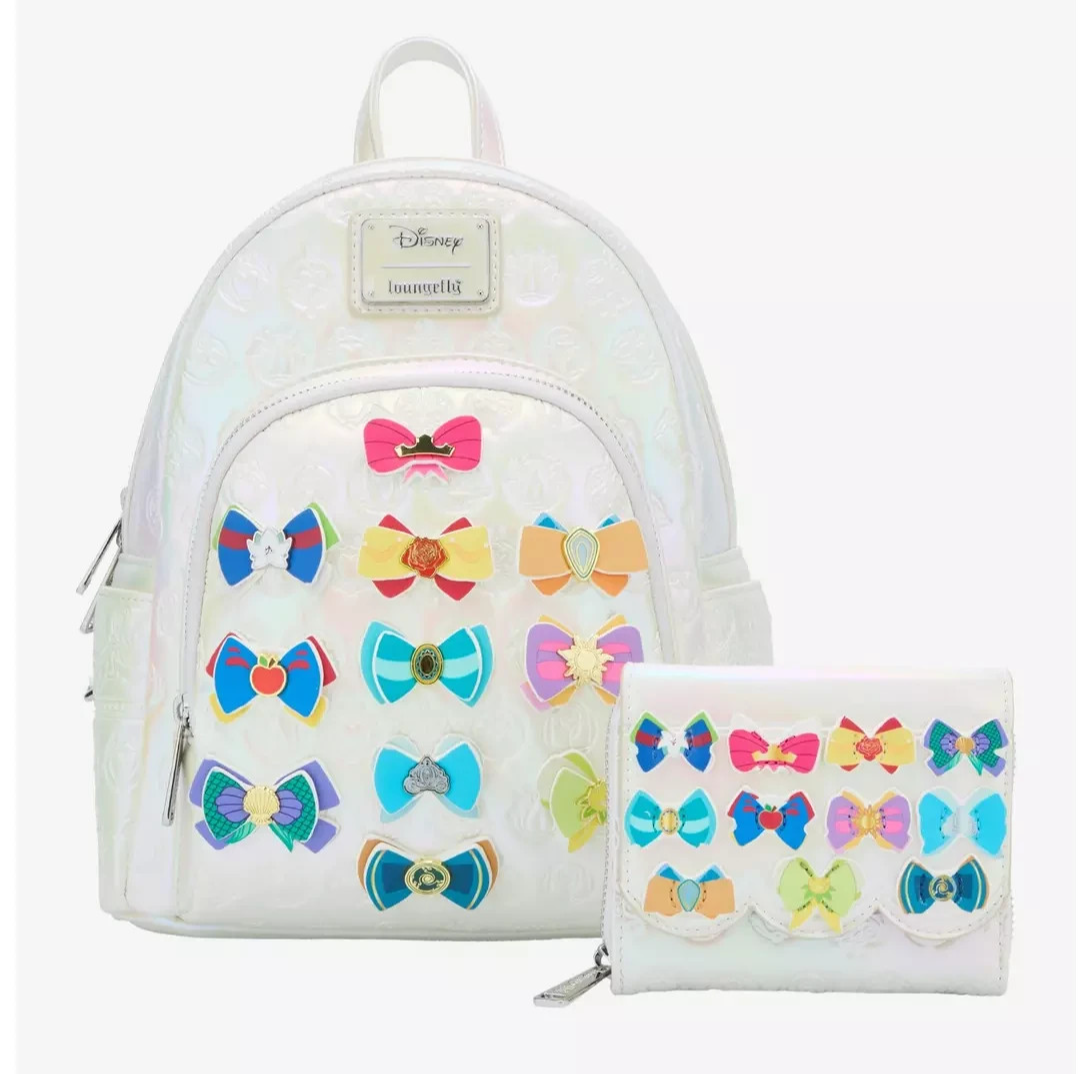 Disney loungefly Backpack with princess symbols with Wallet Disney | Bags | Disney Loungefly Backpack With Princess  main image 2
